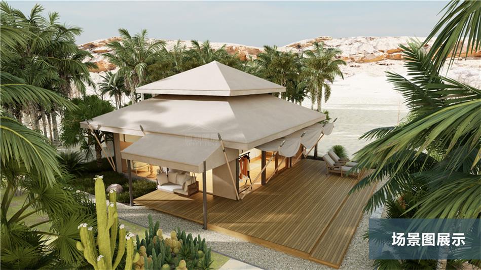 顺河野奢帐篷露营